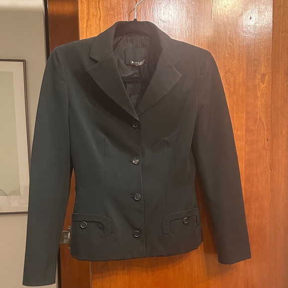 Vintage Prada Black Women's Blazer Size 38